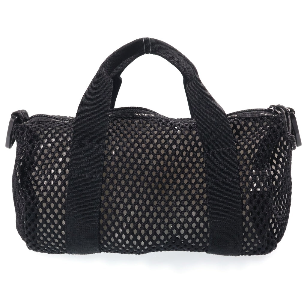 SUPREME(シュプリーム) 25SS Mesh Mini Duffle Bag メッシュ ミニダッフルバック ブラック