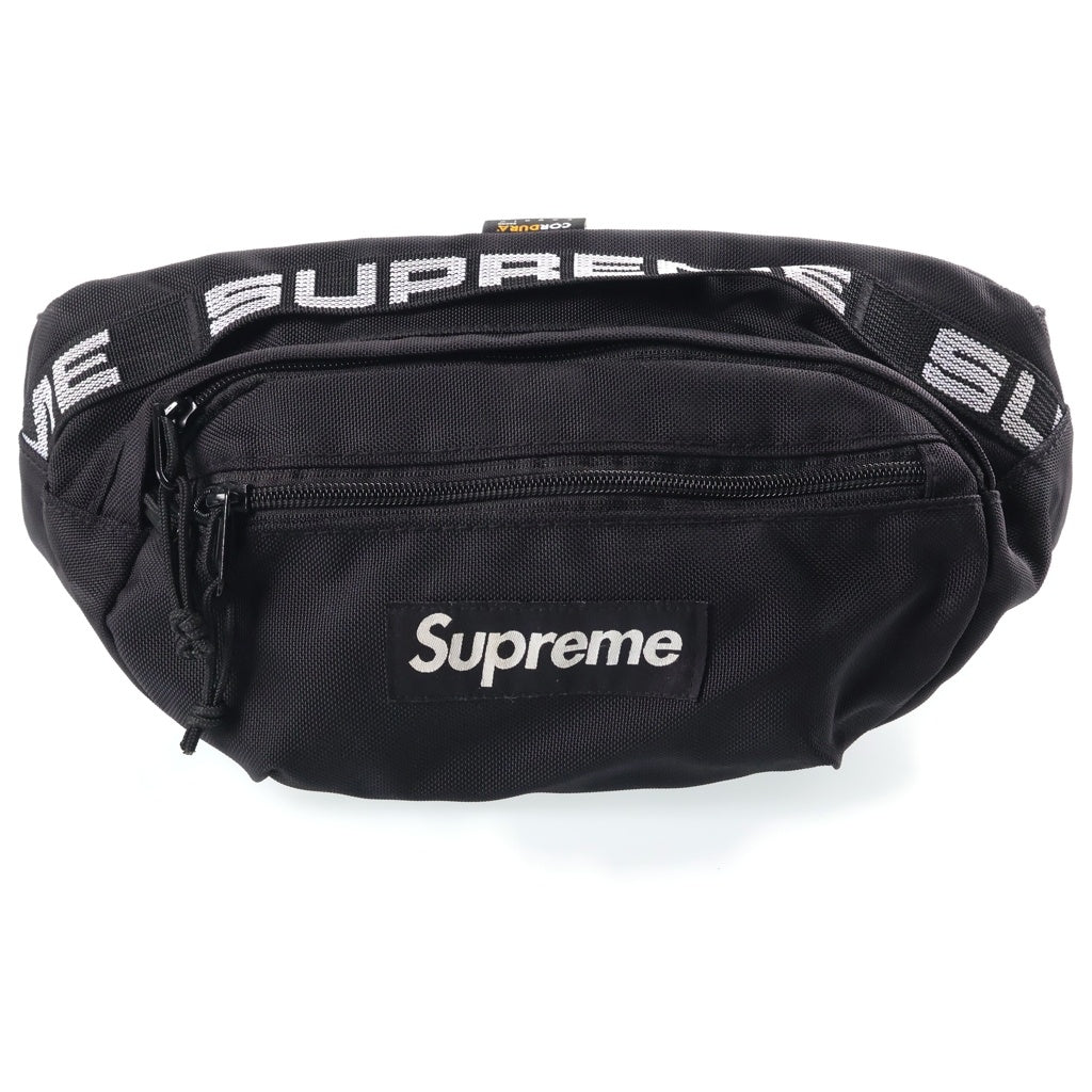 SUPREME(シュプリーム) 18SS Waist Bag BOX LOGO ボックスロゴ ウエストバック ブラック