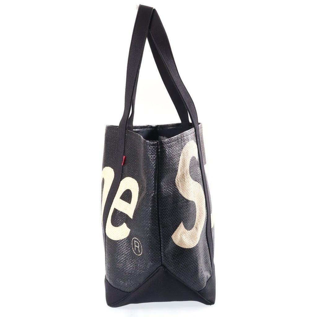 SUPREME(シュプリーム) 20SS Raffia Tote ラフィアトート トートバック ブラック