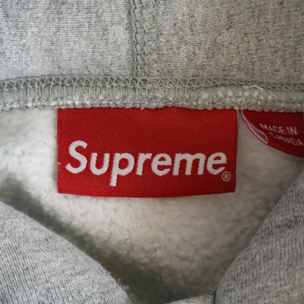 SUPREME(シュプリーム) 19AW Bandana Box Logo Hooded Sweatshirt バンダナ ボックスロゴ プルオーバーパーカー グレー