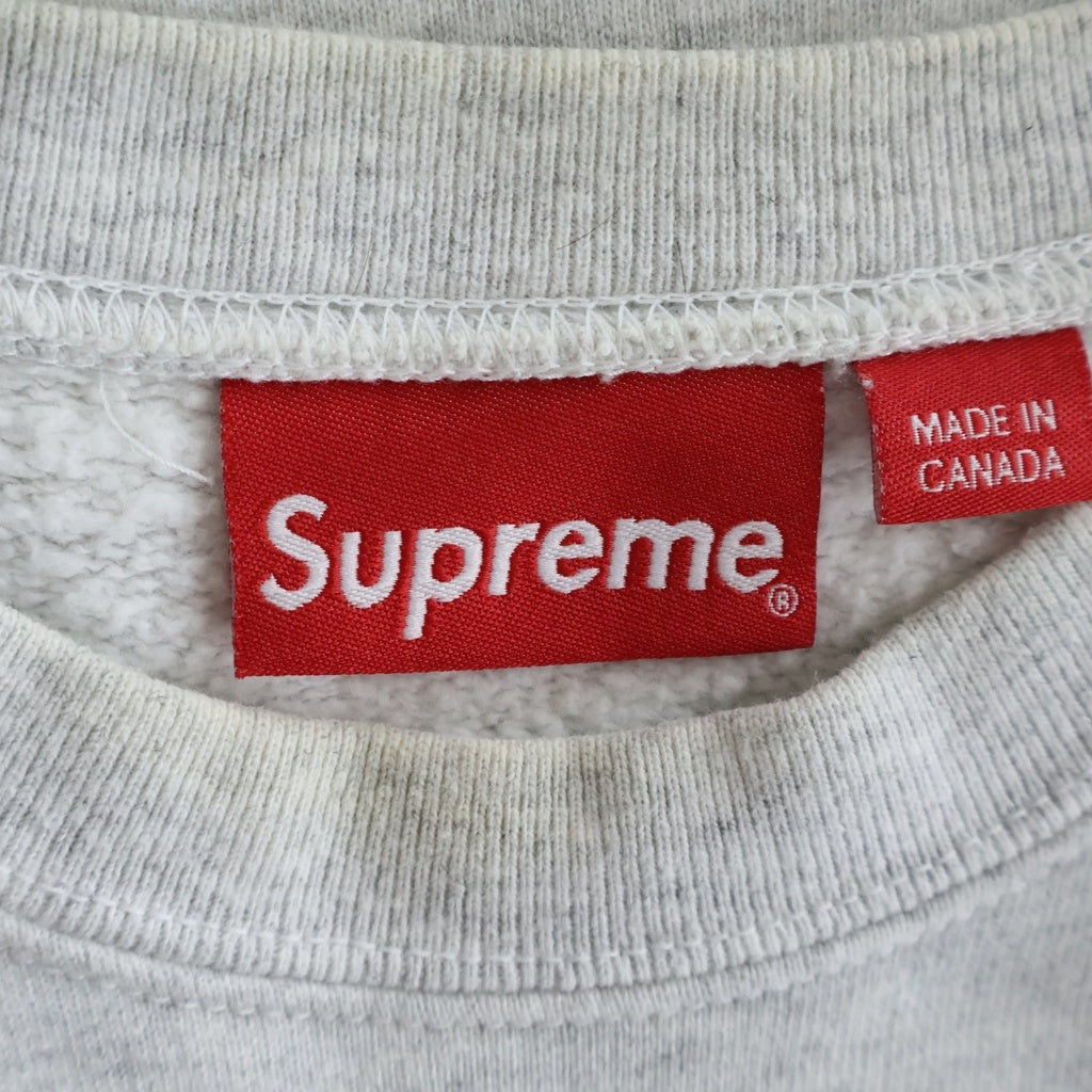 SUPREME(シュプリーム) 20SS Stars Crewneck バックスターロゴ クルーネックスウェット グレー