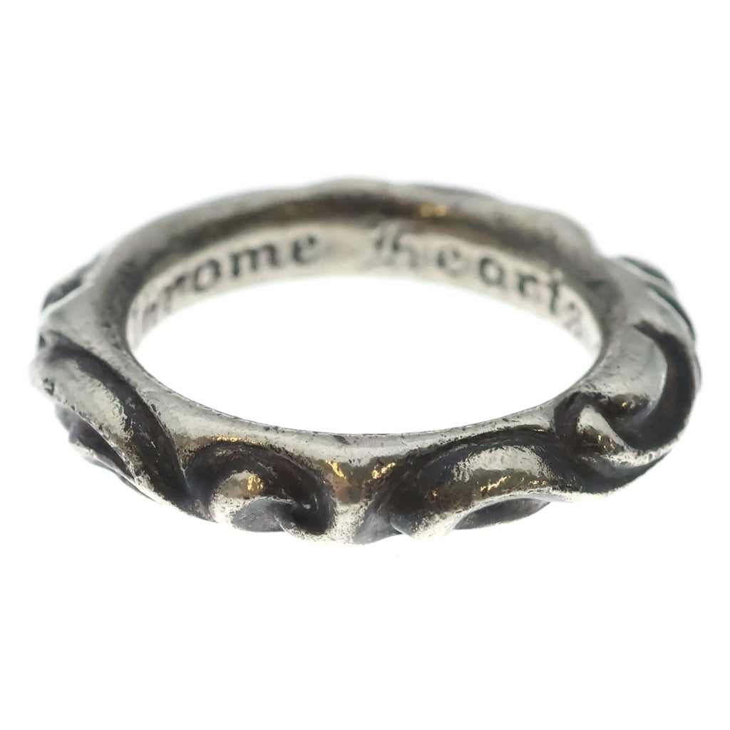 CHROME HEARTS(クロムハーツ) SCRL BAND スクロールバンド リング シルバー BCA351