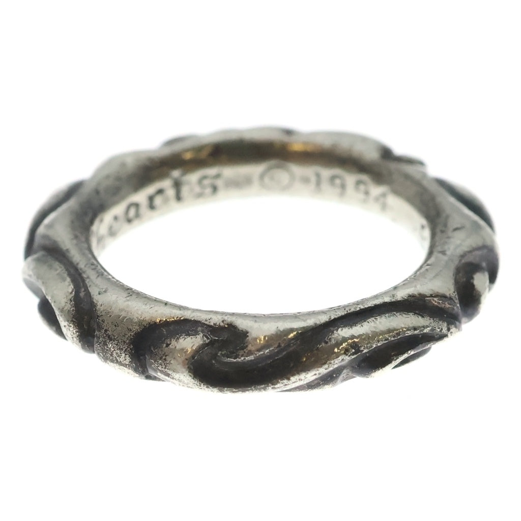 CHROME HEARTS(クロムハーツ) SCRL BAND スクロールバンド リング シルバー BCA351