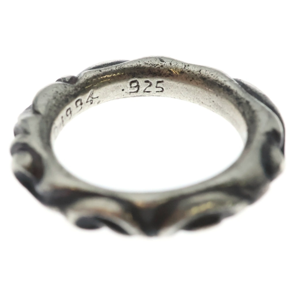 CHROME HEARTS(クロムハーツ) SCRL BAND スクロールバンド リング シルバー BCA351