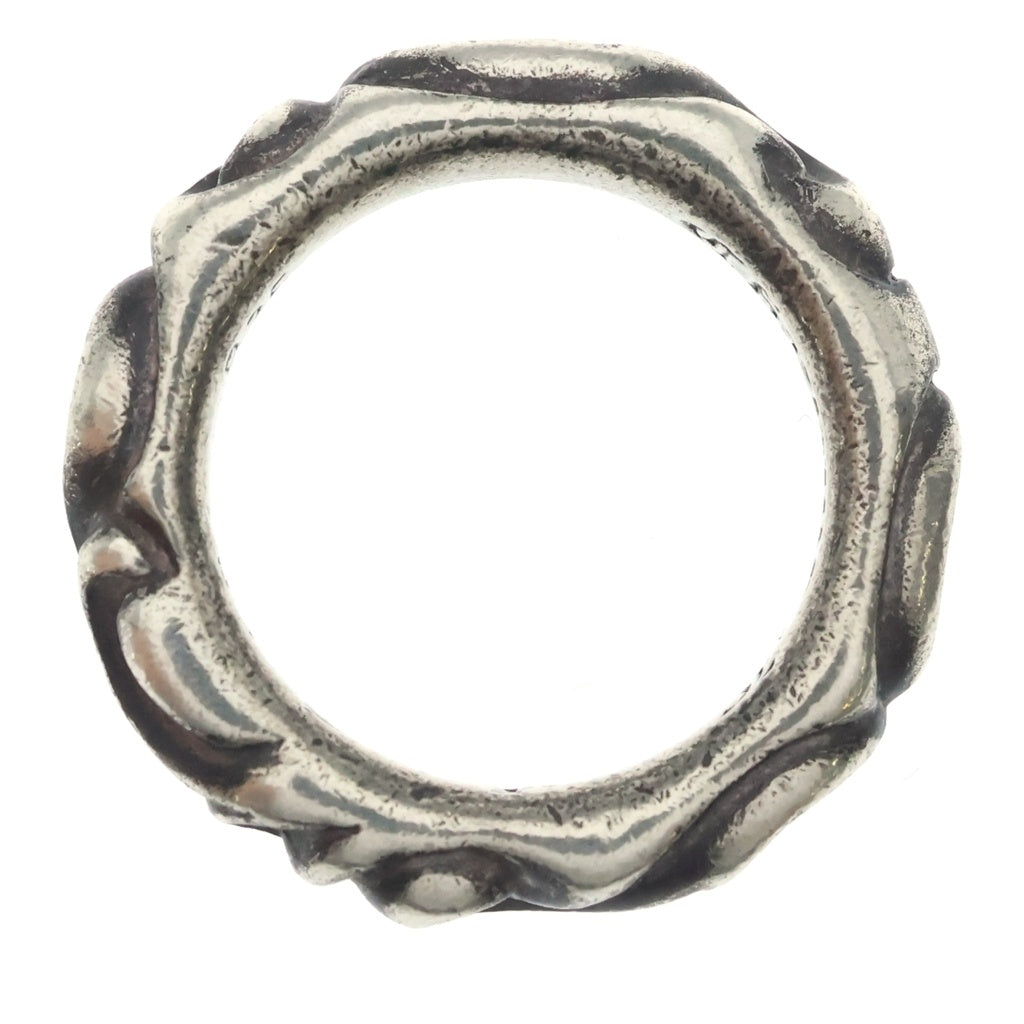CHROME HEARTS(クロムハーツ) SCRL BAND スクロールバンド リング シルバー BCA351