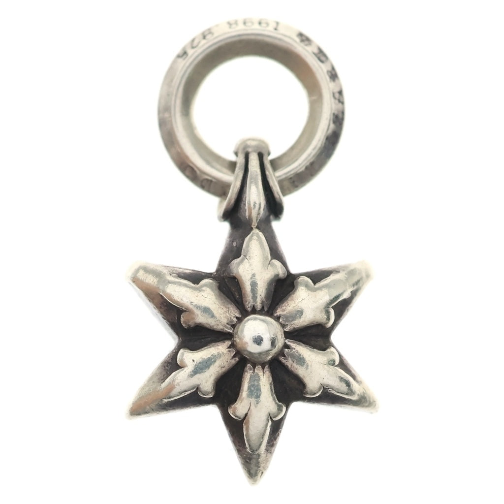 CHROME HEARTS(クロムハーツ) STAR CHARM 6ポイントスターチャーム シルバーネックレストップ
