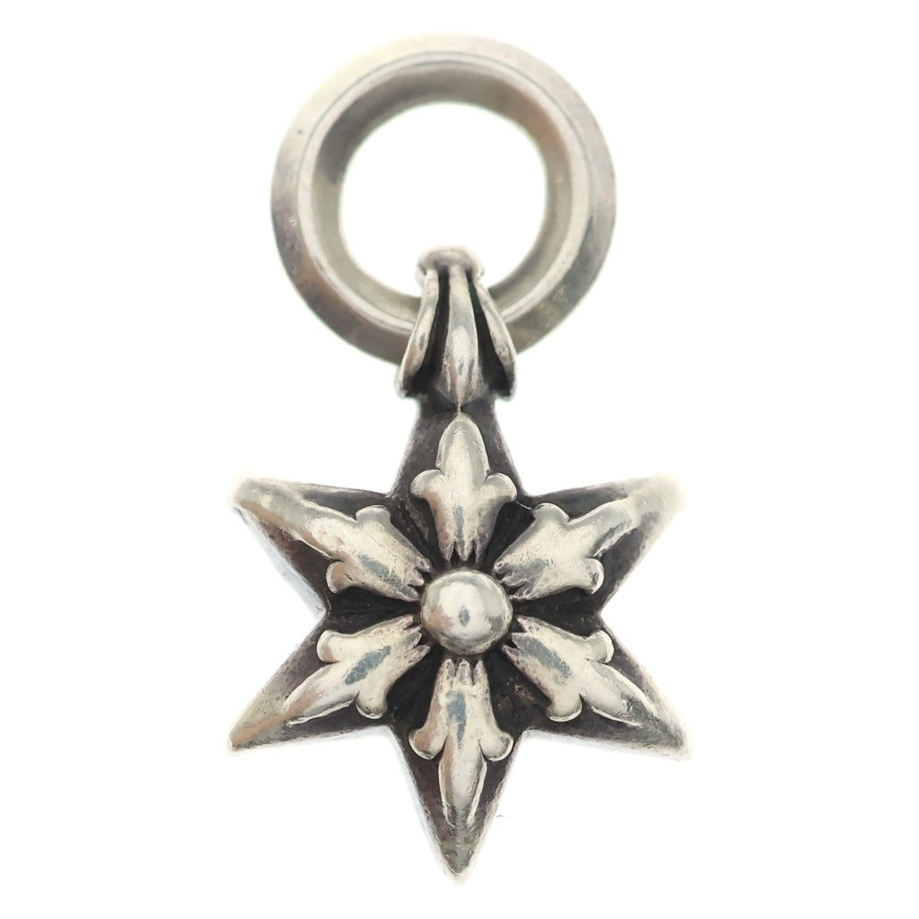 CHROME HEARTS(クロムハーツ) STAR CHARM 6ポイントスターチャーム シルバーネックレストップ
