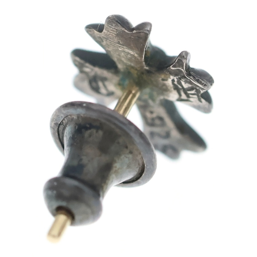 CHROME HEARTS(クロムハーツ) No2 CH CRS CHクロス スタッズピアス シルバー BCA407