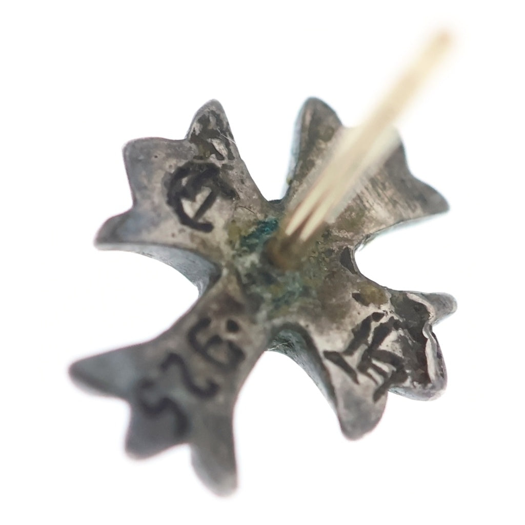 CHROME HEARTS(クロムハーツ) No2 CH CRS CHクロス スタッズピアス シルバー BCA407