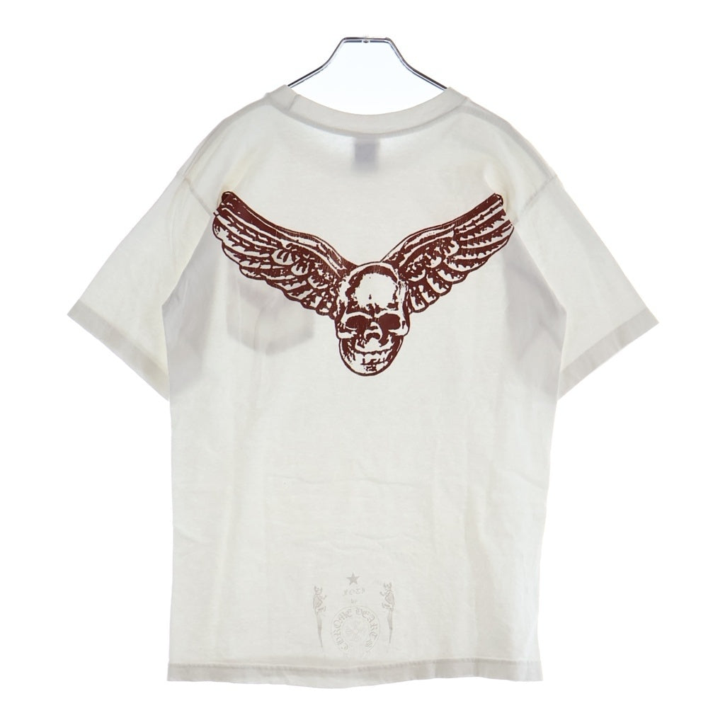 CHROME HEARTS(クロムハーツ) OLD FOTI オールドフォティマハリアプリント クルーネック半袖Tシャツカットソー ホワイト
