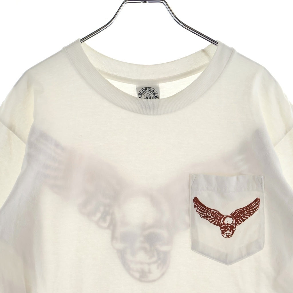 CHROME HEARTS(クロムハーツ) OLD FOTI オールドフォティマハリアプリント クルーネック半袖Tシャツカットソー ホワイト