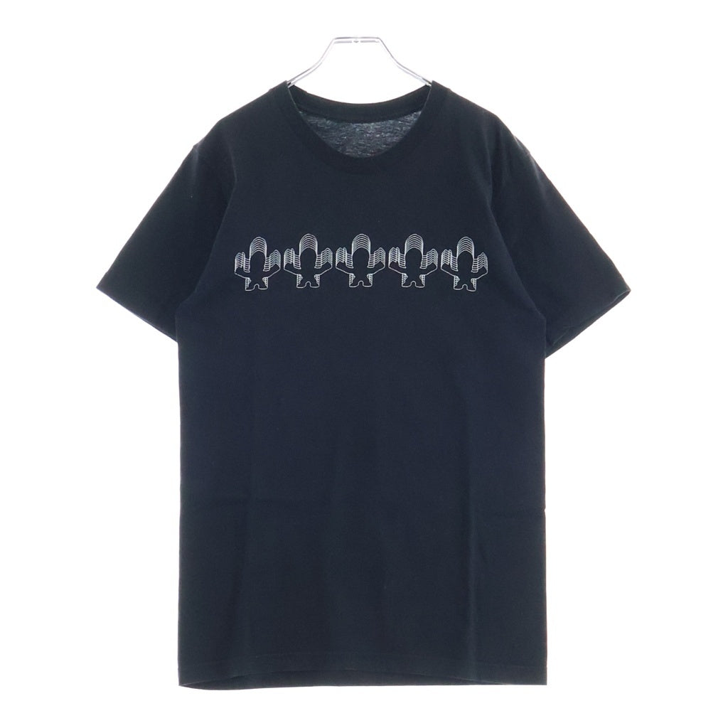 CHROME HEARTS(クロムハーツ) 5FOTI フォティ フロントロゴ クルーネック半袖Tシャツカットソー ブラック