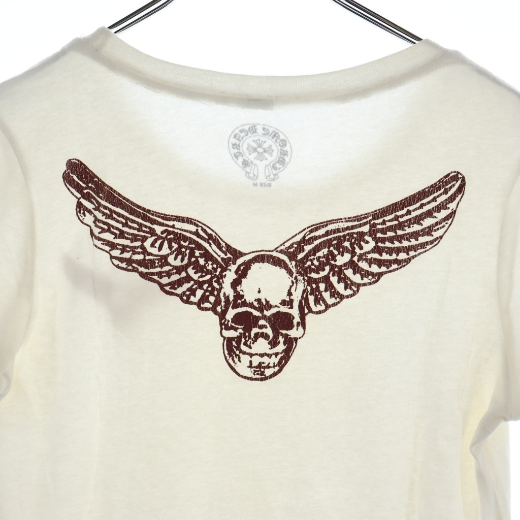 CHROME HEARTS(クロムハーツ) FOTI オールドフォティマハリアプリント 半袖Tシャツカットソー ホワイト レディース
