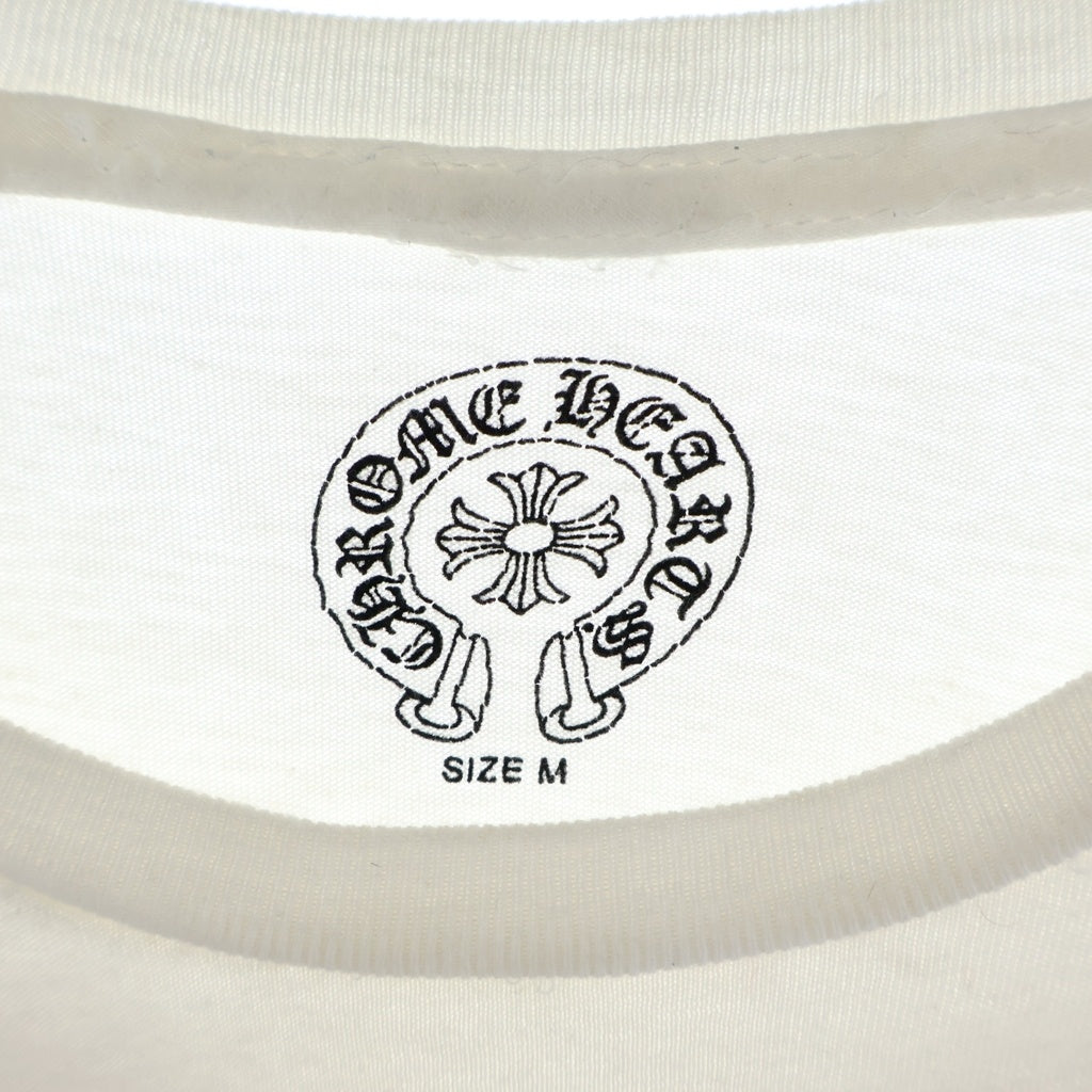 CHROME HEARTS(クロムハーツ) FOTI オールドフォティマハリアプリント 半袖Tシャツカットソー ホワイト レディース