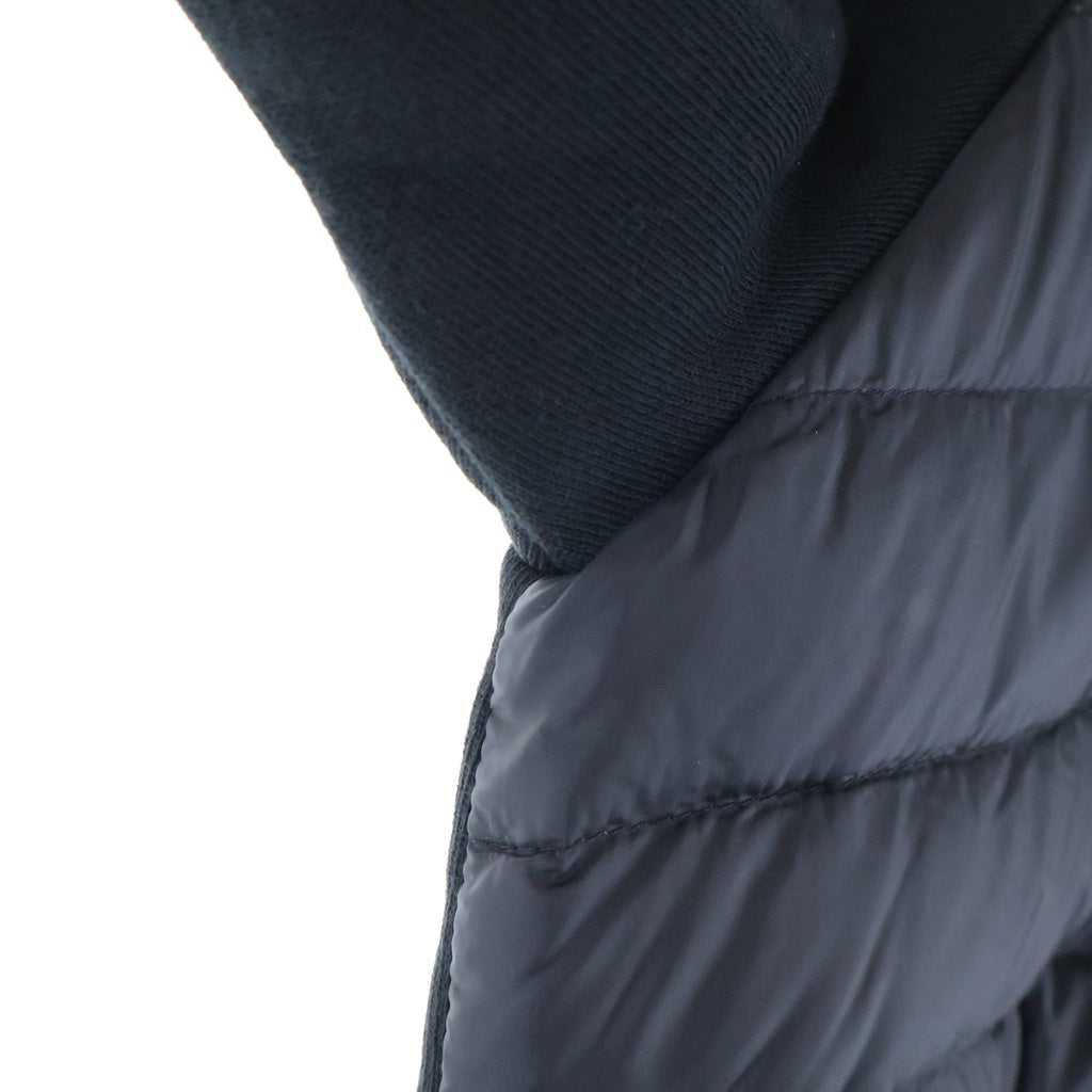 MONCLER(モンクレール) 14AW MAGLIA GIROCOLLO マーリア ダウン切替 420938096400 プルオーバーパーカー ブラック レディース