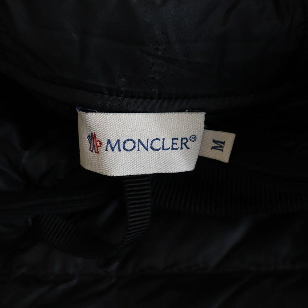 MONCLER(モンクレール) 14AW MAGLIA GIROCOLLO マーリア ダウン切替 420938096400 プルオーバーパーカー ブラック レディース