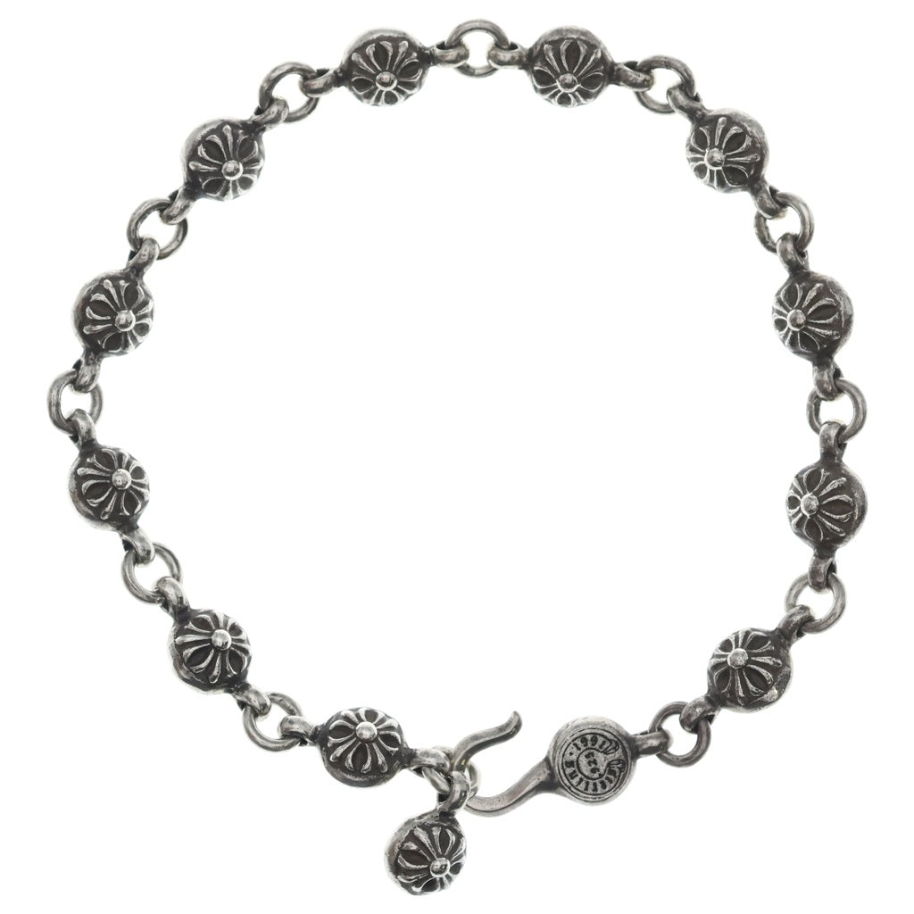 CHROME HEARTS(クロムハーツ) NO1 BALL #1クロスボールブレスレット シルバー BCA172