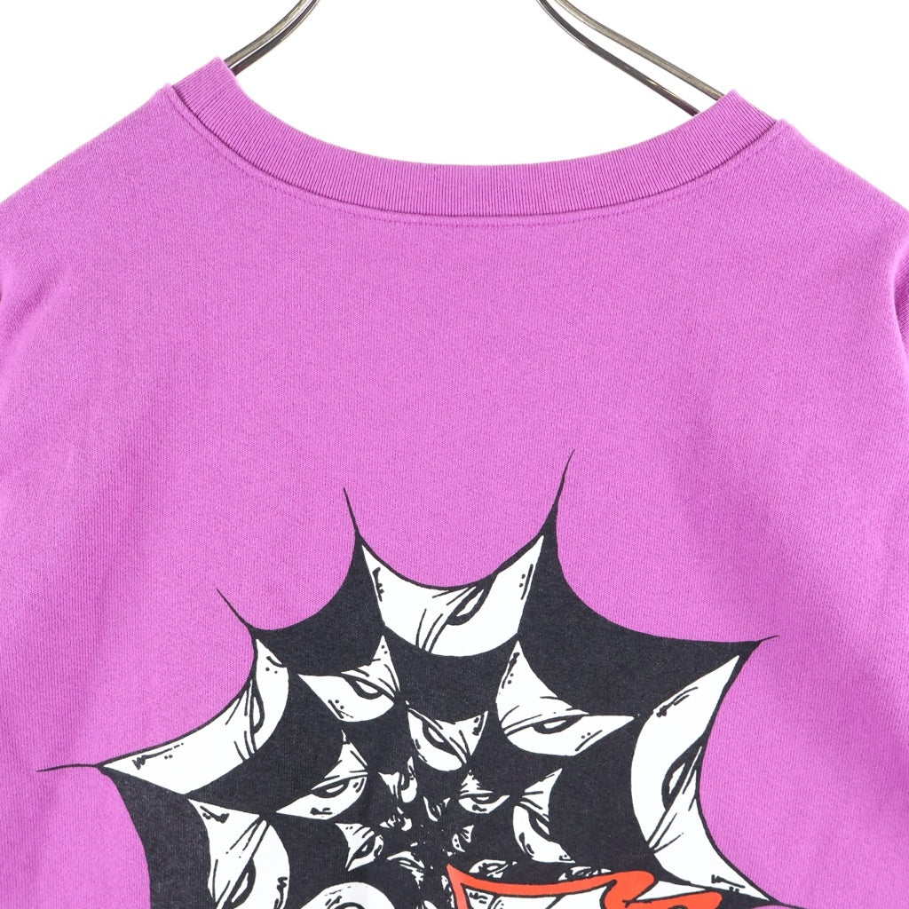 CHROME HEARTS(クロムハーツ) ×MATTY BOY PPO I WANT MORE NOT LESS L/S TEE マッティボーイ プリント スウェットシャツ パープル