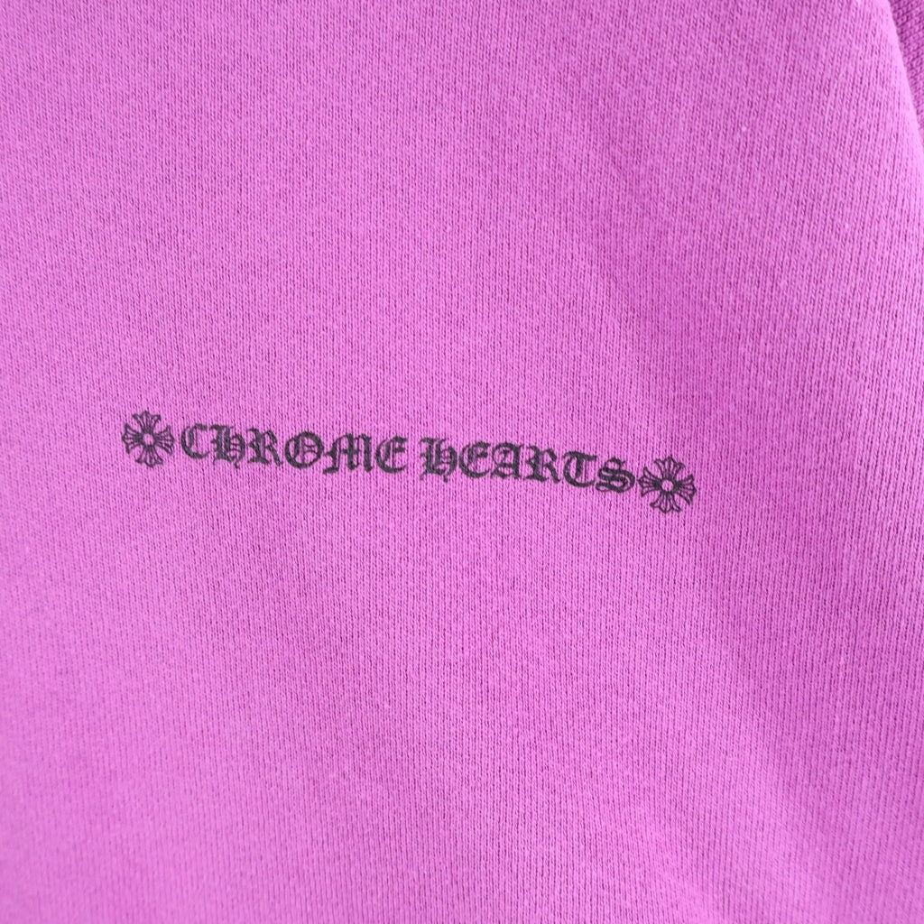 CHROME HEARTS(クロムハーツ) ×MATTY BOY PPO I WANT MORE NOT LESS L/S TEE マッティボーイ プリント スウェットシャツ パープル