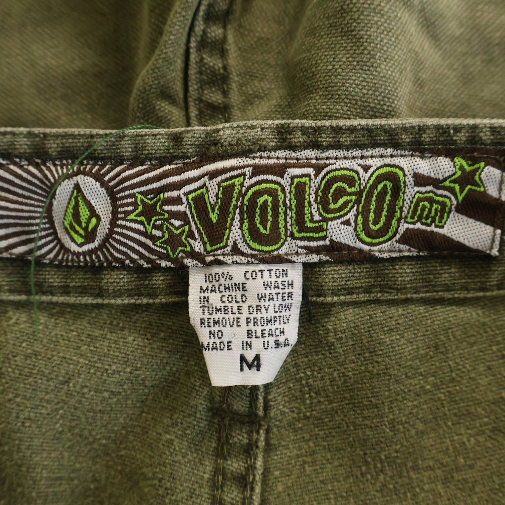 VOLCOM(ボルコム) 90s 変形 スラッシュポケット カーゴショーツ カーキ