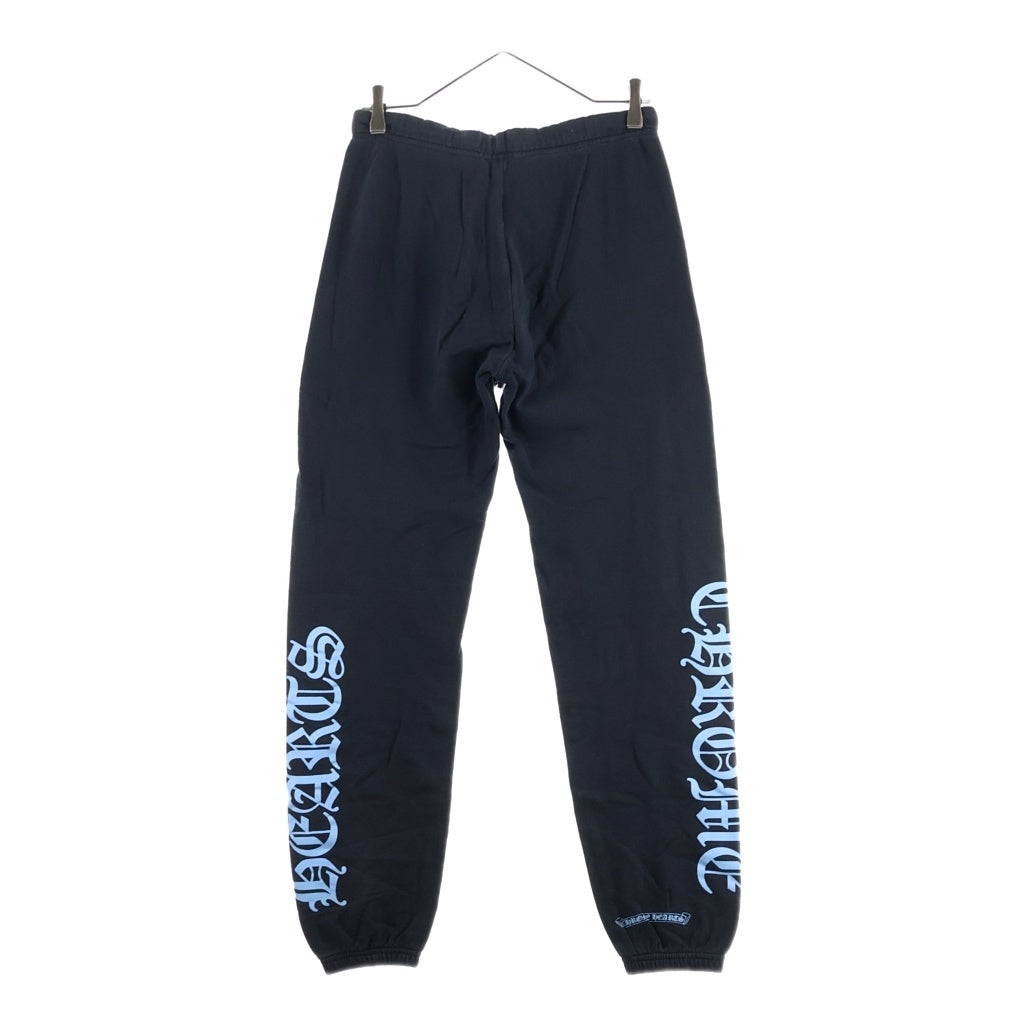 CHROME HEARTS(クロムハーツ) OLD ENGLISH Side Logo Sweat Pant サイドロゴ スウェットパンツ ブラック