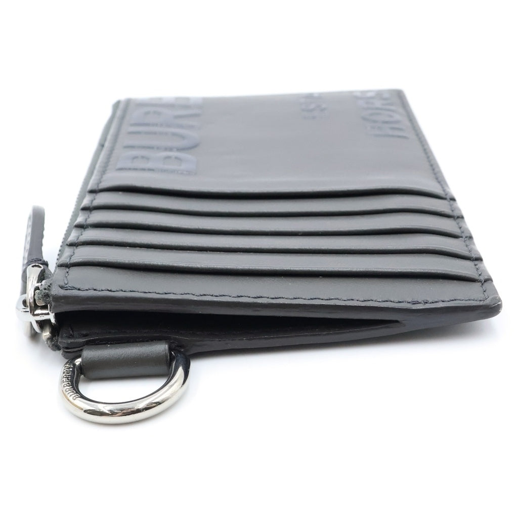 BURBERRY(バーバリー) Card Case With Strip パスケース ネックストップ 8043760 A1209 カードケース グレー