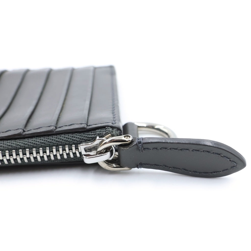 BURBERRY(バーバリー) Card Case With Strip パスケース ネックストップ 8043760 A1209 カードケース グレー