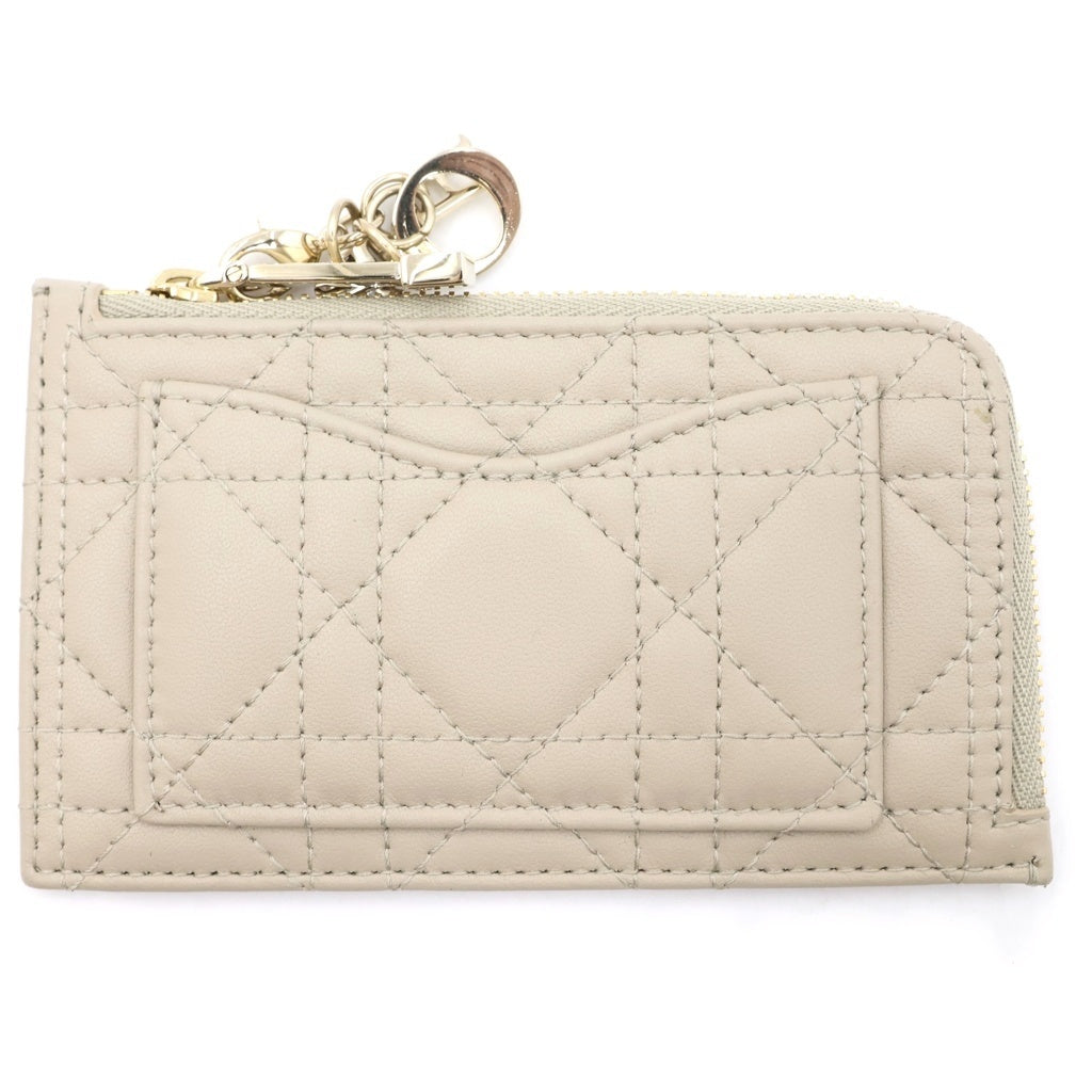 Christian Dior(クリスチャンディオール) レディディオール カナージュ フラグメント カードケース S0965NMJ ベージュ レディース