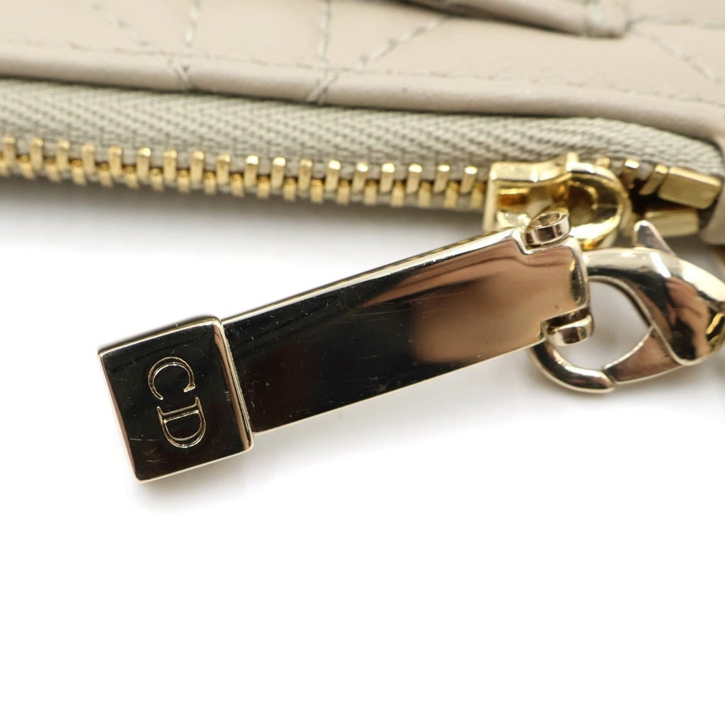 Christian Dior(クリスチャンディオール) レディディオール カナージュ フラグメント カードケース S0965NMJ ベージュ レディース