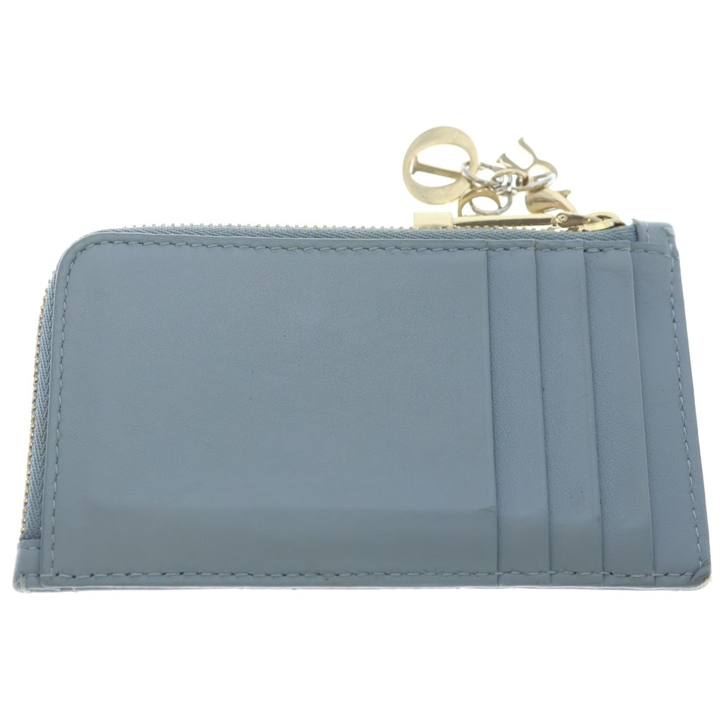 Christian Dior(クリスチャンディオール) レディディオール カナージュ フラグメント カードケース S0965NMJ ブルー レディース