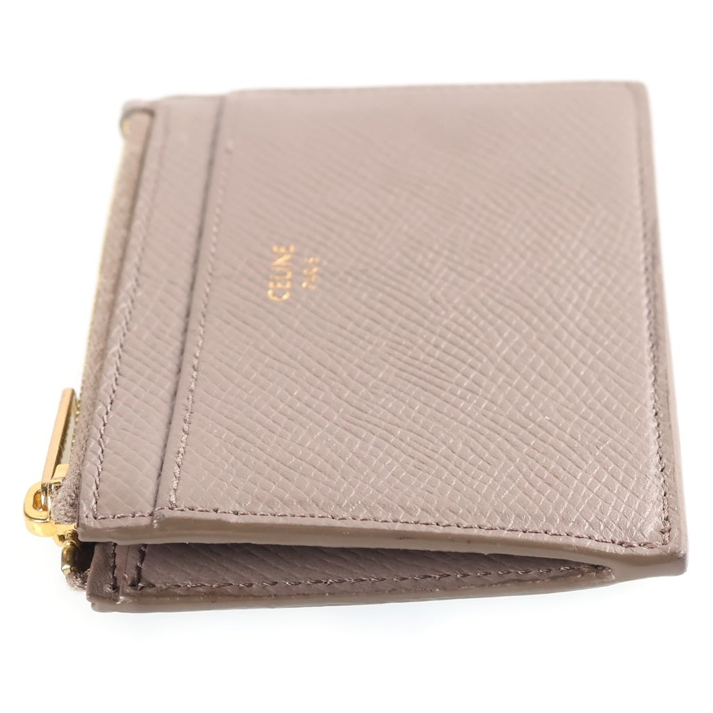 CELINE(セリーヌ) ZIPPED CAR HOLDER トリオンフ 10M083FVO カードケース ベージュ レディース