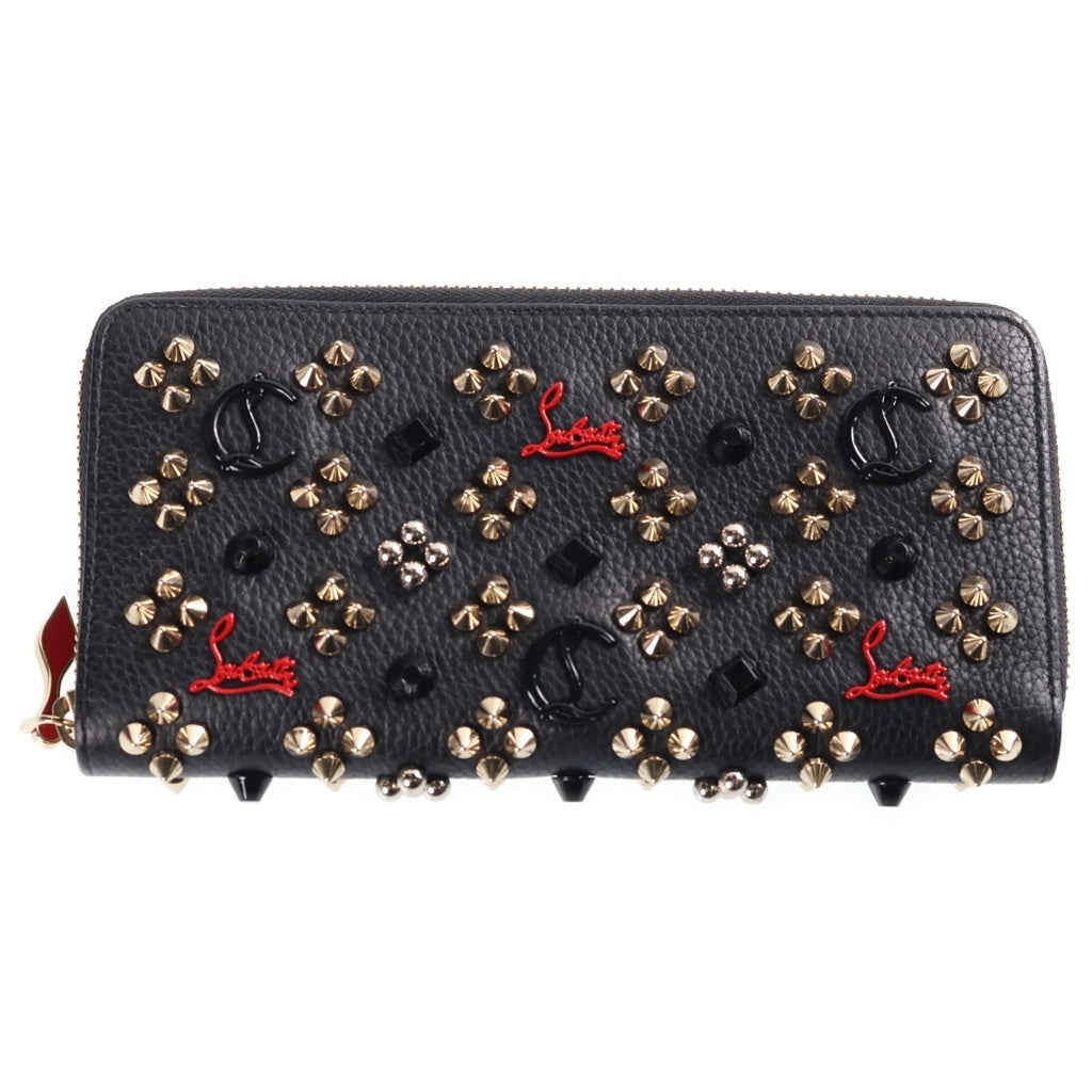 CHRISTIAN LOUBOUTIN(クリスチャンルブタン) パトローネ ルビインザスカイ 長財布 ブラック レディース