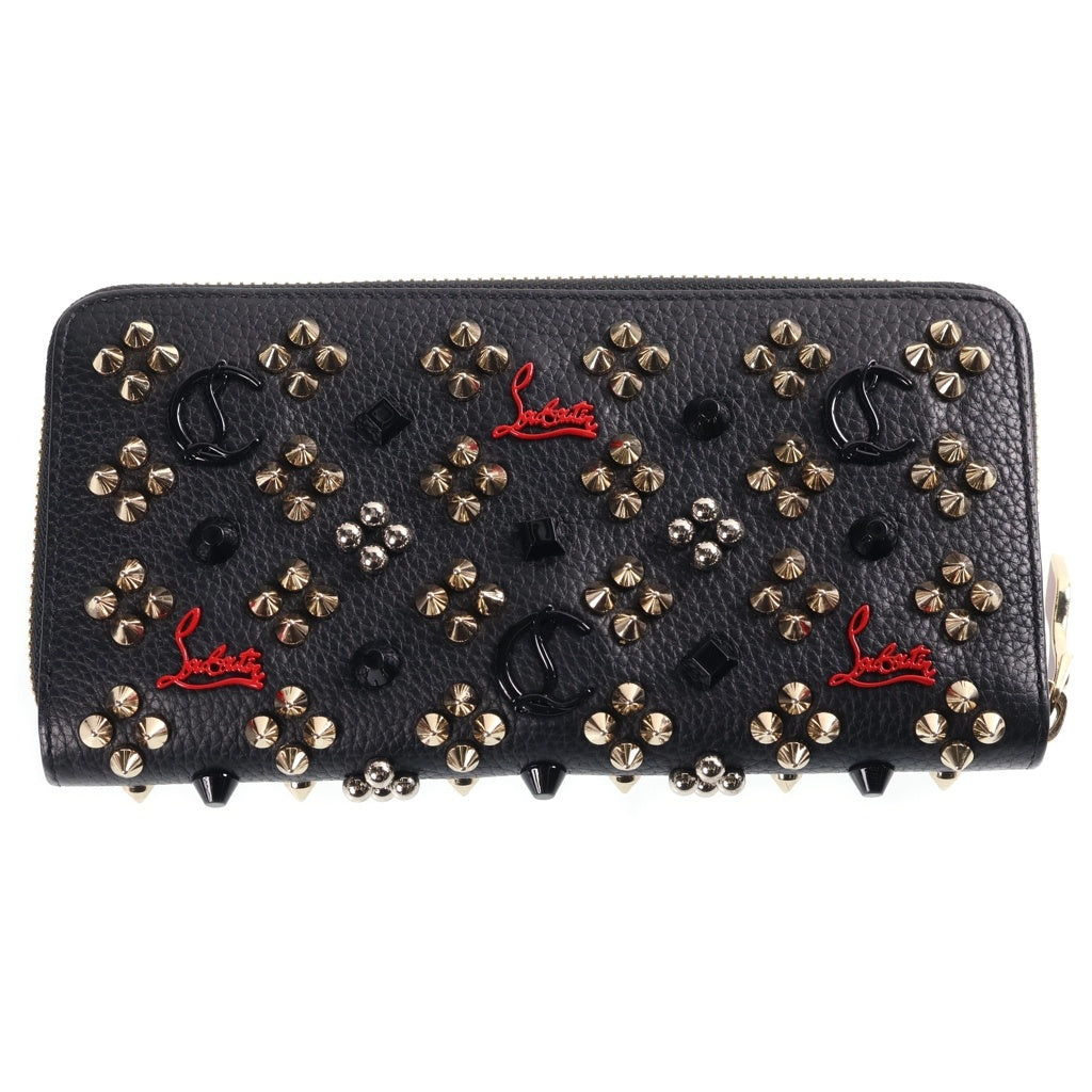 CHRISTIAN LOUBOUTIN(クリスチャンルブタン) パトローネ ルビインザスカイ 長財布 ブラック レディース
