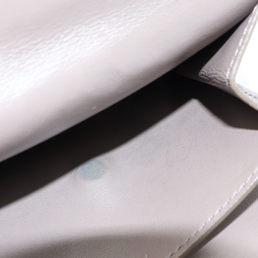 CELINE(セリーヌ) スモール ストラップ ウォレット レザー 10H263BRU ベージュ レディース