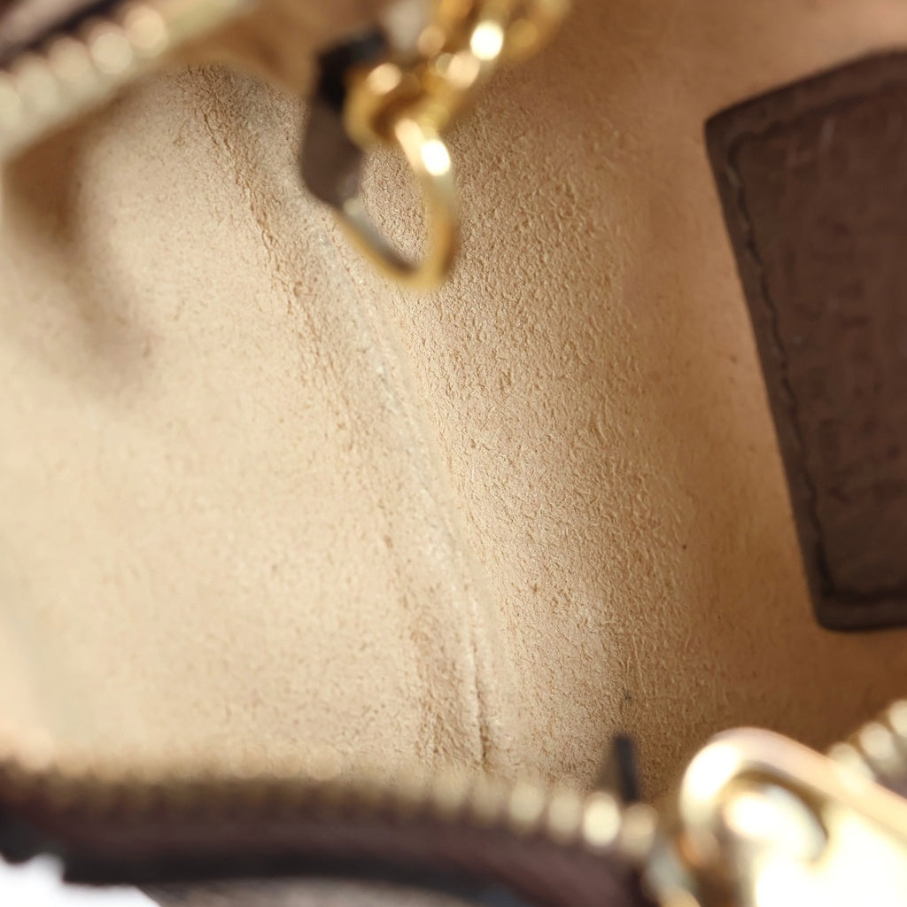 GUCCI(グッチ) GGスプリーム オフディア エボニー コインケース 671722 ベージュ レディース