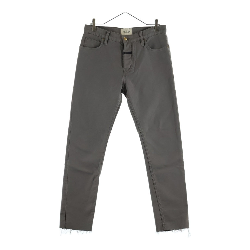 FEAR OF GOD(フィアオブゴッド) SIXTH COLLECTION シックスコレクション コットン パンツ グレー 6S19-6017-4003