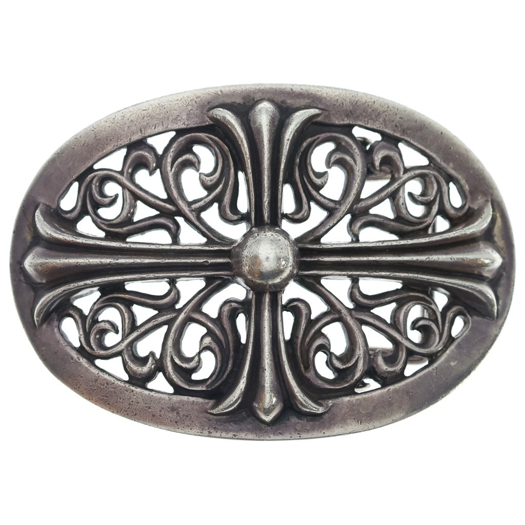 CHROME HEARTS(クロムハーツ) BUCKL OVAL CROSS LARGE ラージクラシックオーバルクロス シルバーバックル