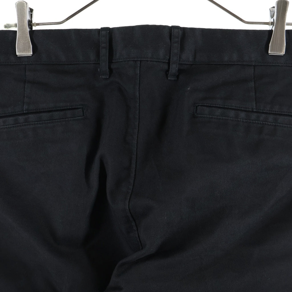 NEIGHBORHOOD(ネイバーフッド) 20AW ANKLE / CE-PT ワンタック 202AQNH-PTM02 チノ スラックス ブラック
