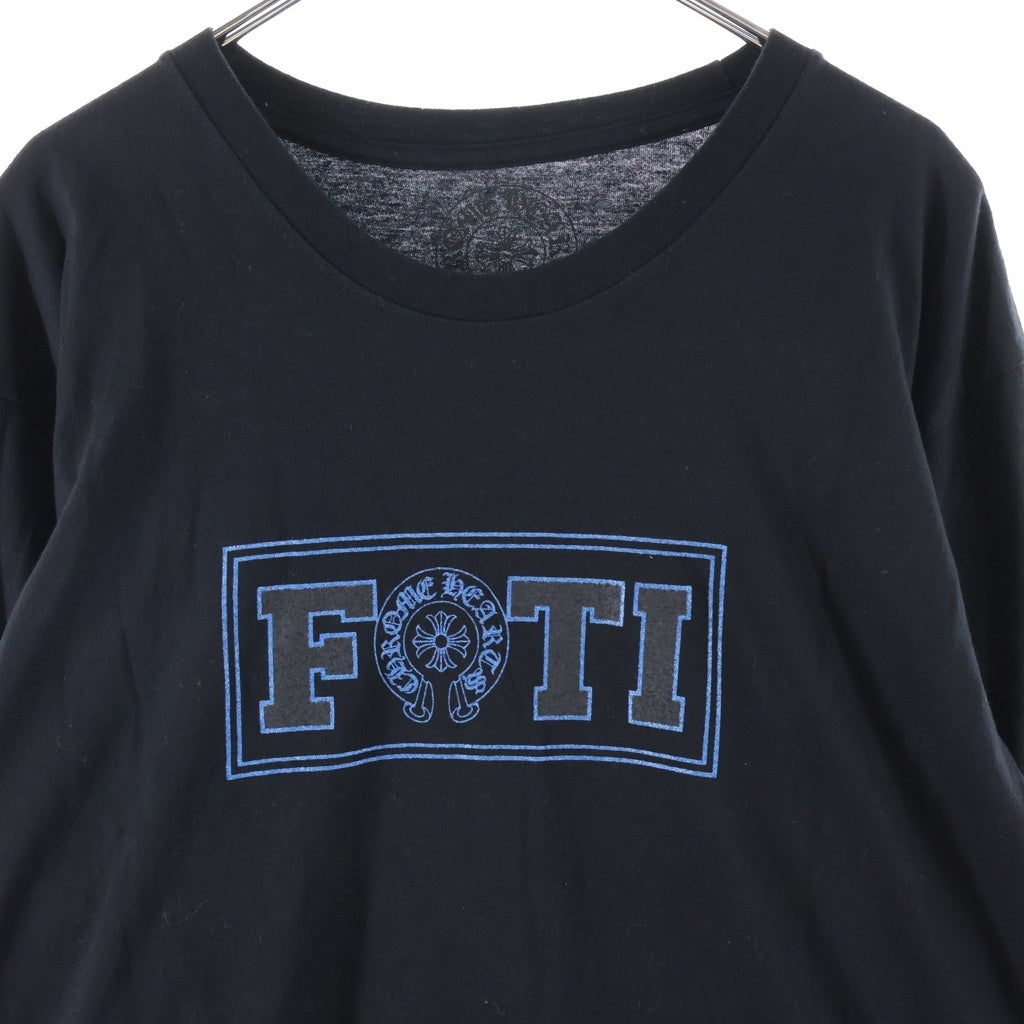 CHROME HEARTS(クロムハーツ) FOTI MAHALIA L/S Tee フォティ マハリア アームフローラル長袖Tシャツ ブラック