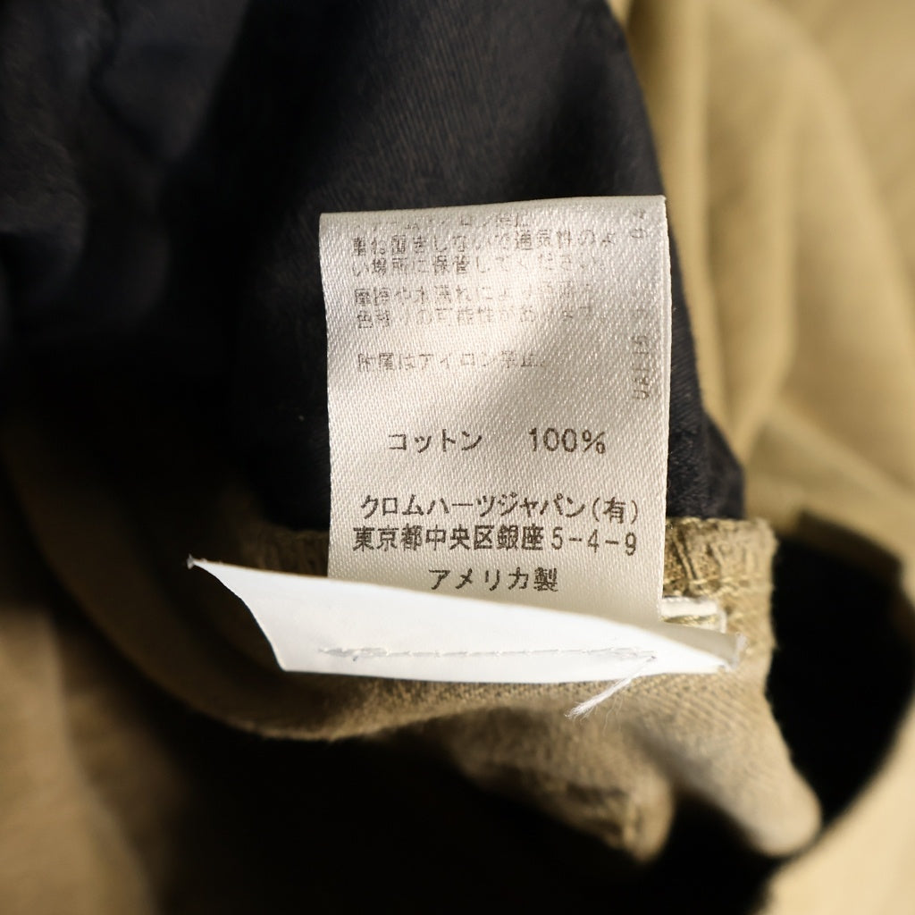CHROME HEARTS(クロムハーツ) CARPENTER クロスボールボタン カーペンターパンツ ベージュ