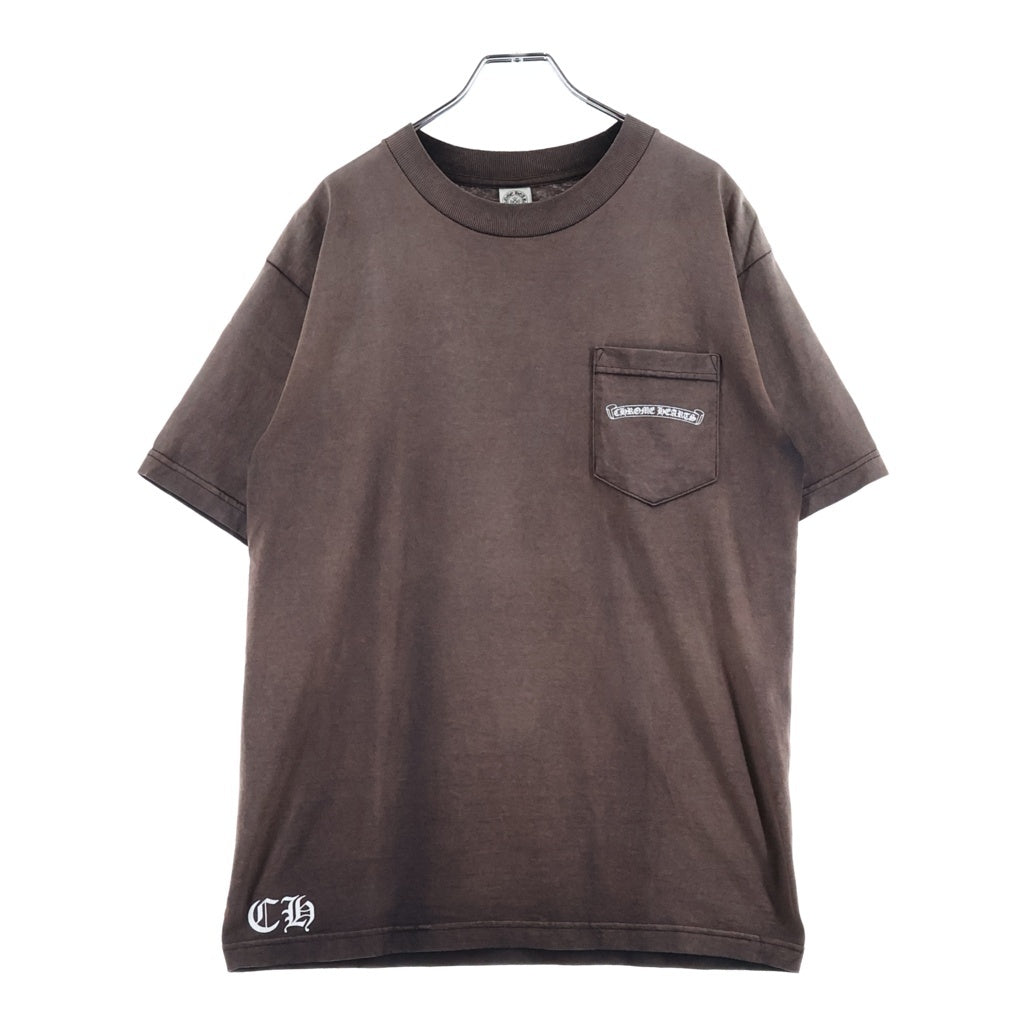 CHROME HEARTS(クロムハーツ) OLD CH T-SHIRT オールド USAロゴ 半袖Tシャツ ブラウン