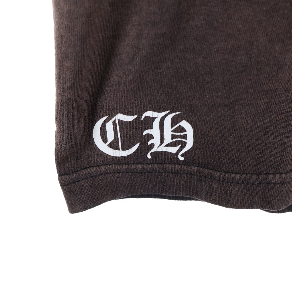 CHROME HEARTS(クロムハーツ) OLD CH T-SHIRT オールド USAロゴ 半袖Tシャツ ブラウン