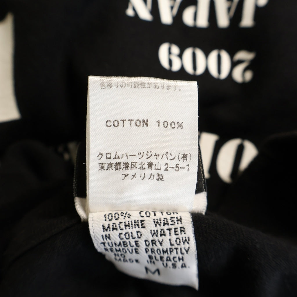 CHROME HEARTS(クロムハーツ) OLD JOE FOTI EXHIBITION 2009 フォティ 日本限定 クルーネック 半袖Tシャツ ブラック
