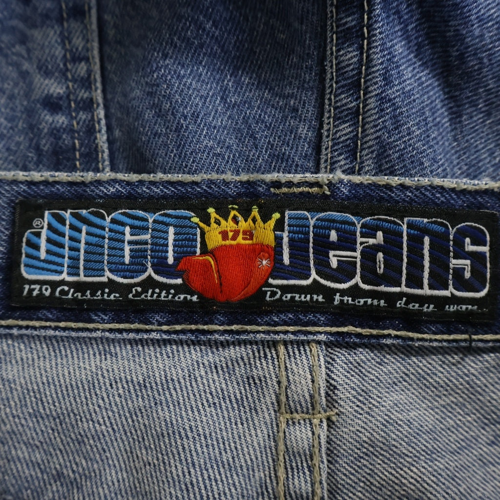 VINTAGE(ヴィンテージ) 90s USA製 JNCO JEANS ジュンコ 179パッチ 9分丈 J179 ワイドデニム インディゴ