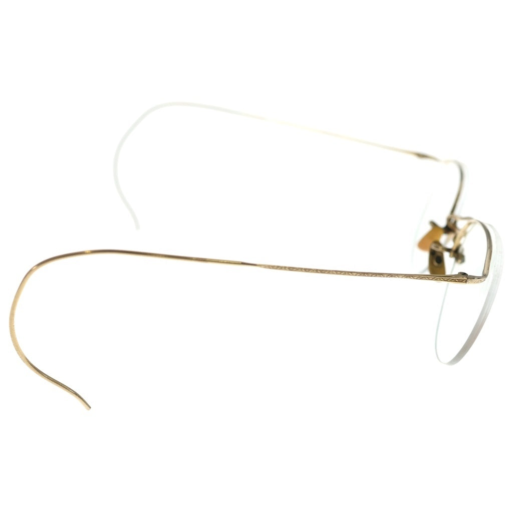VINTAGE(ヴィンテージ) 30s-40s AMERICAN OPTICA アメリカンオプティカル リムレス K12GF アイウェア ゴールド