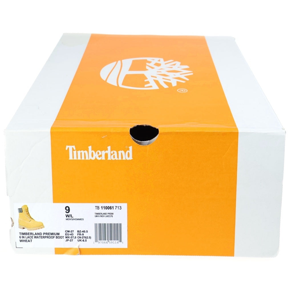 Timberland(ティンバーランド) 6-Inch Premium Waterproof Boot 6インチ プレミアム ウォータープルーフ ブーツ TB 110061 713 ブラウン