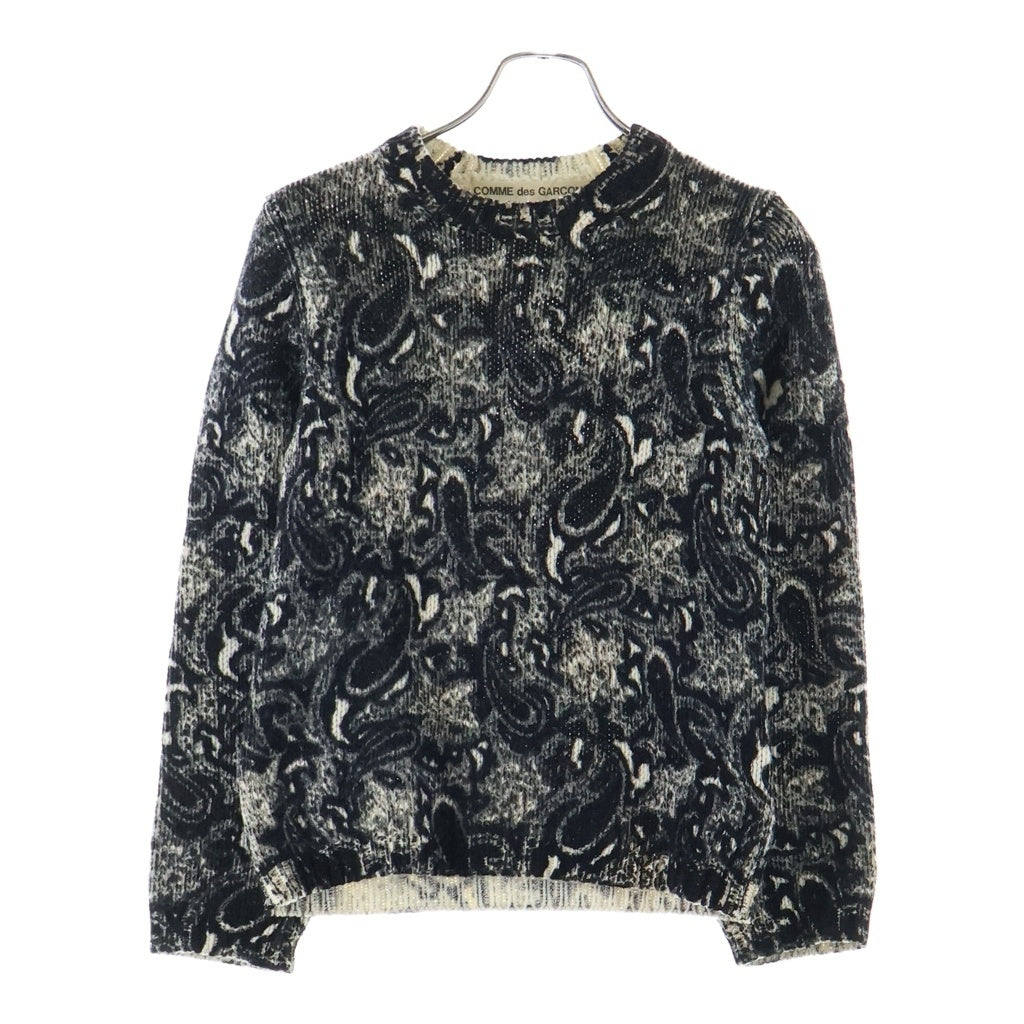 COMME des GARCONS(コムデギャルソン) 00s 01AW ペイズリー GC-N038 ウール ニット レディース