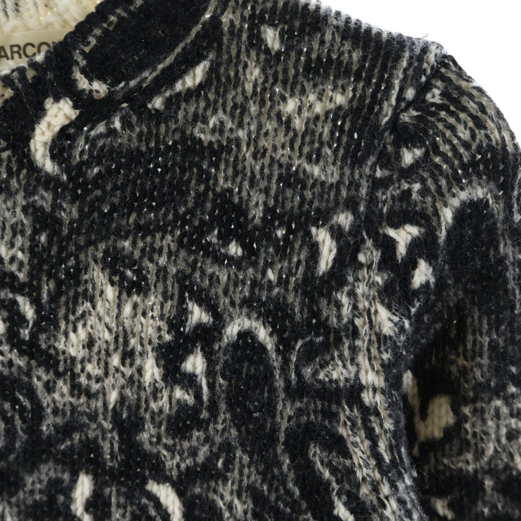 COMME des GARCONS(コムデギャルソン) 00s 01AW ペイズリー GC-N038 ウール ニット レディース