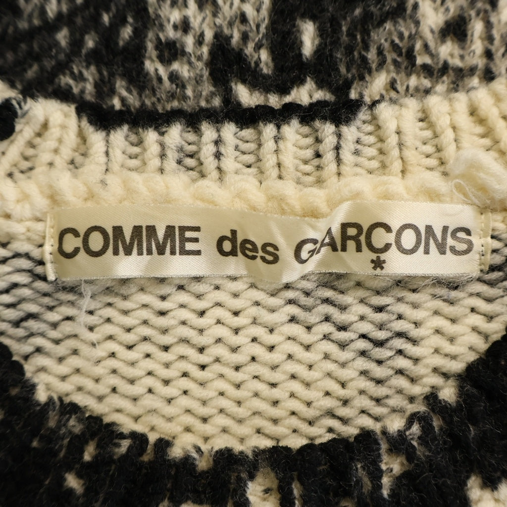 COMME des GARCONS(コムデギャルソン) 00s 01AW ペイズリー GC-N038 ウール ニット レディース