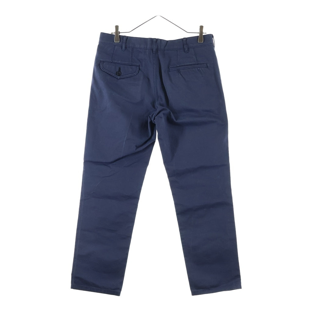 COMME des GARCONS HOMME PLUS(コムデギャルソンオムプリュス) 15SS HBT へリンボーン PO-P056 ストレートパンツ ネイビー